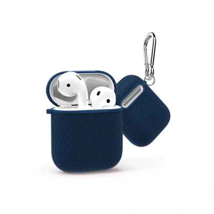 Чехол WIWU iGlove 360° Silicon Protect Case for Apple AirPods (Blue)